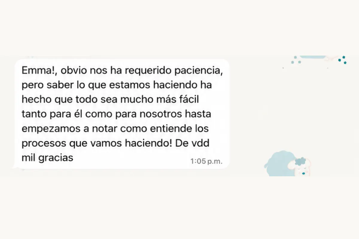 Testimonio de cliente satisfecho